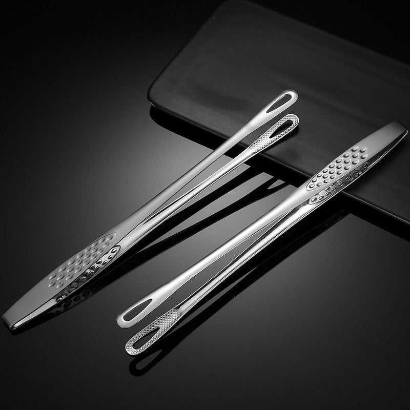 All 304 Stainless Steel Bbq Japanese Barbecue Tongs