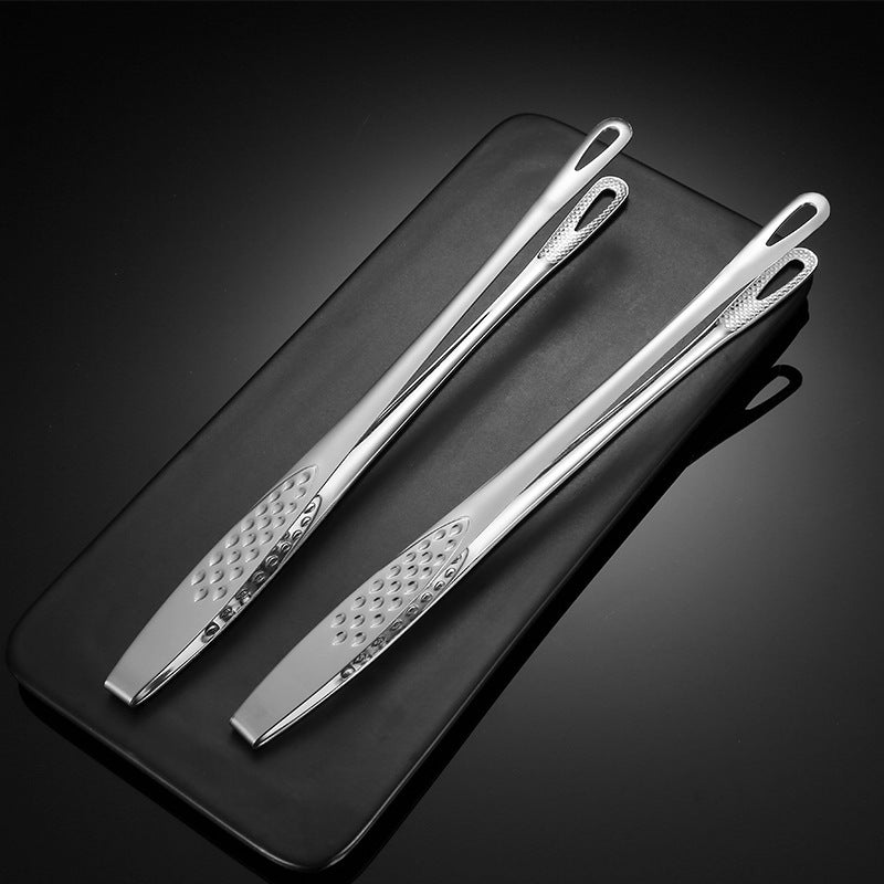 All 304 Stainless Steel Bbq Japanese Barbecue Tongs