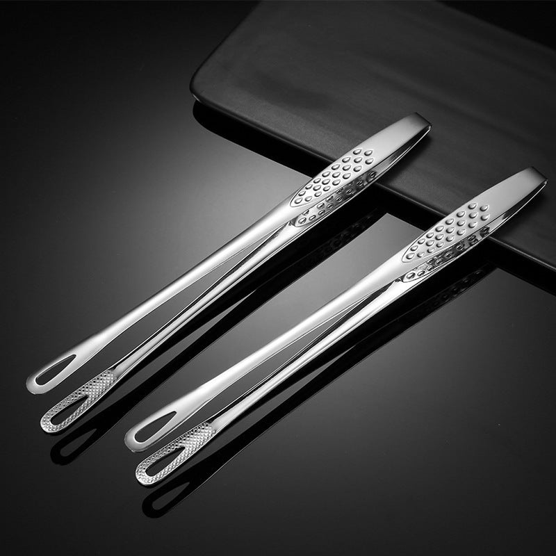 All 304 Stainless Steel Bbq Japanese Barbecue Tongs